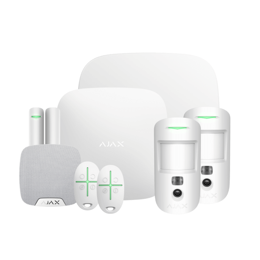 SecureAjax - UK Kit Cam 1 DD white