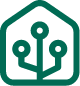 video surveillance icon - green